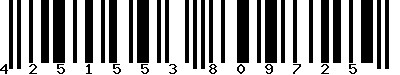 EAN-13 : 4251553809725